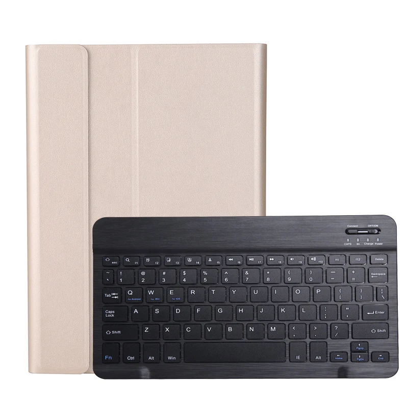 Gold-Black Чехол для планшета с клавиатурой для huawei Mediapad M6 10,8 покрытие клавиатуры Bluetooth для huawei M6 Pro 10,8 дюймов подставка умный чехол - Цвет: Gold-Black