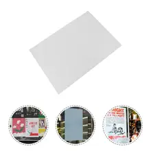 Papier blanc blanc pour affiche publicitaire, 10 feuilles