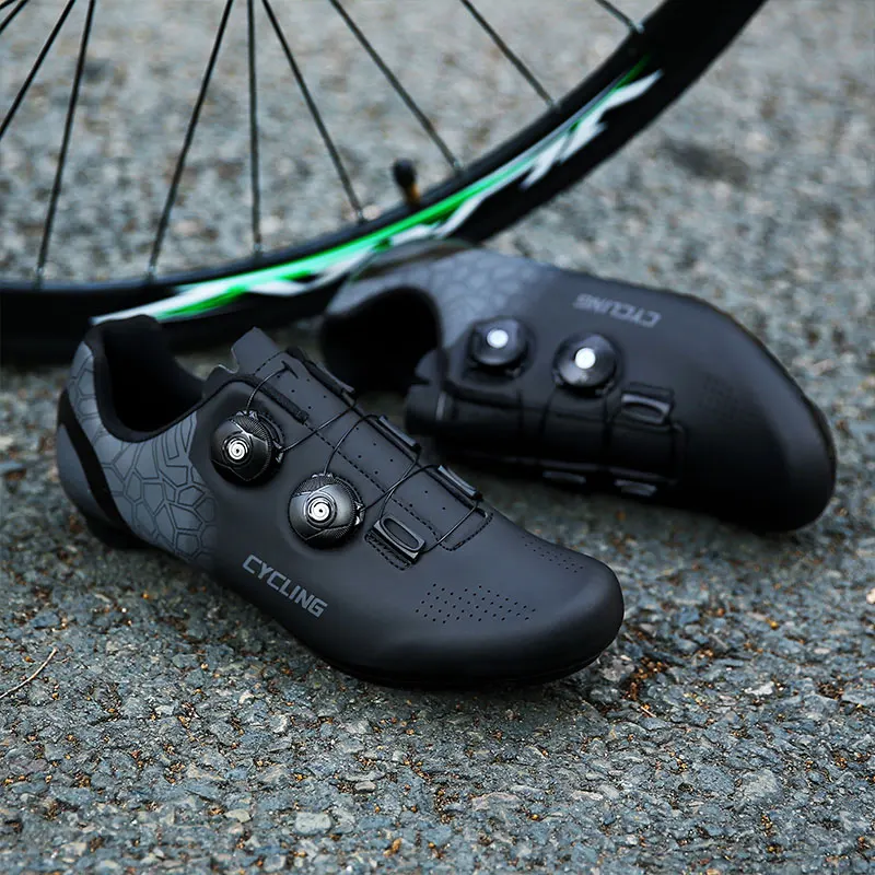 Road Cycling Shoes Men Outdoor Sport Bicycle Shoes Breathable Mtb Bike Flat Sneakers Mnountain Racing Cycling Sneakers Plus Size