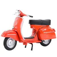 Maisto 1:18 1968 Piaggio Vespa Static Die Cast Vehicles Collectible Hobbies Motorcycle Model Toys Roman Holiday Collecting Gifts 1