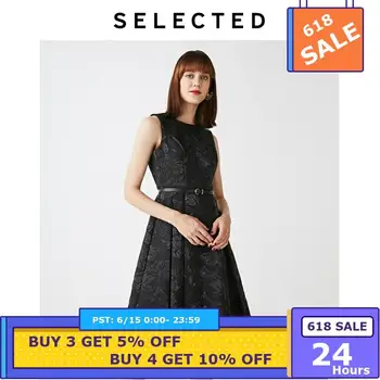 

SELECTED Women's Slim Fit 3D Embroidery Sleeveless A-Line Dress S|41932J533