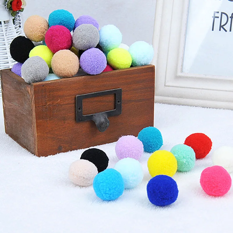 

30 pieces / colorful soft cat toy ball interactive cat toy play ball kitten toy candy color ball assorted cat toy toy