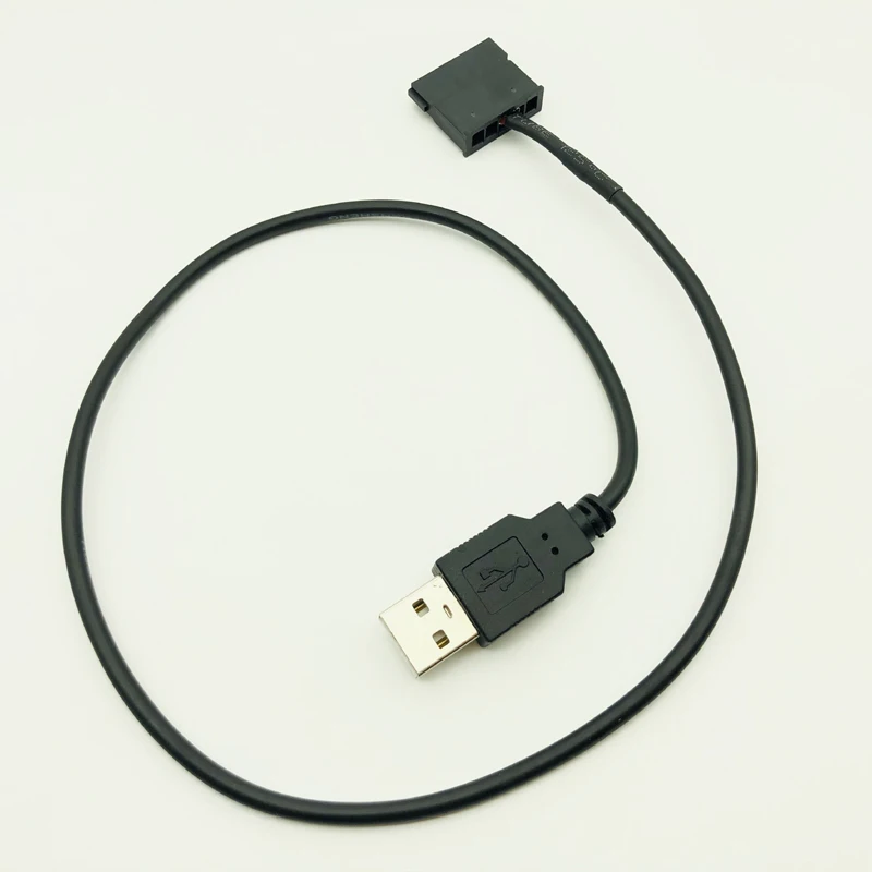 Адаптер питания SATA-USB 5 В штекер на 15 контактов разъем SATA черный 50 см | Компьютеры и