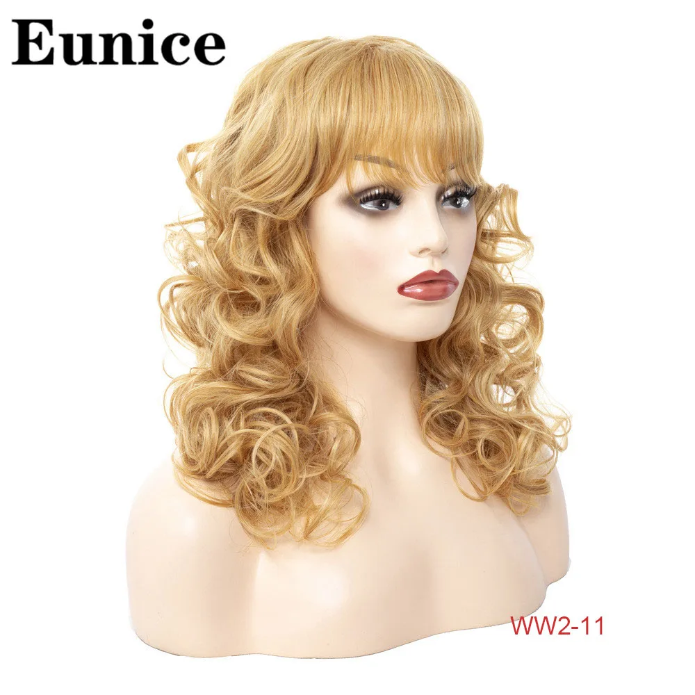 Light blonde Короткие Смешанные кудрявые синтетические волосы парики для женщин коричневые черные натуральные волосы женские термостойкие волокна вечерние парики для косплея на каждый день - Цвет: Light blonde