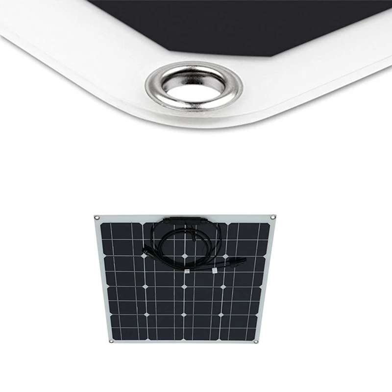 

FFYY-50W 18V Mono Solar Panels Battery Charger Trickle For Phone Car Boat