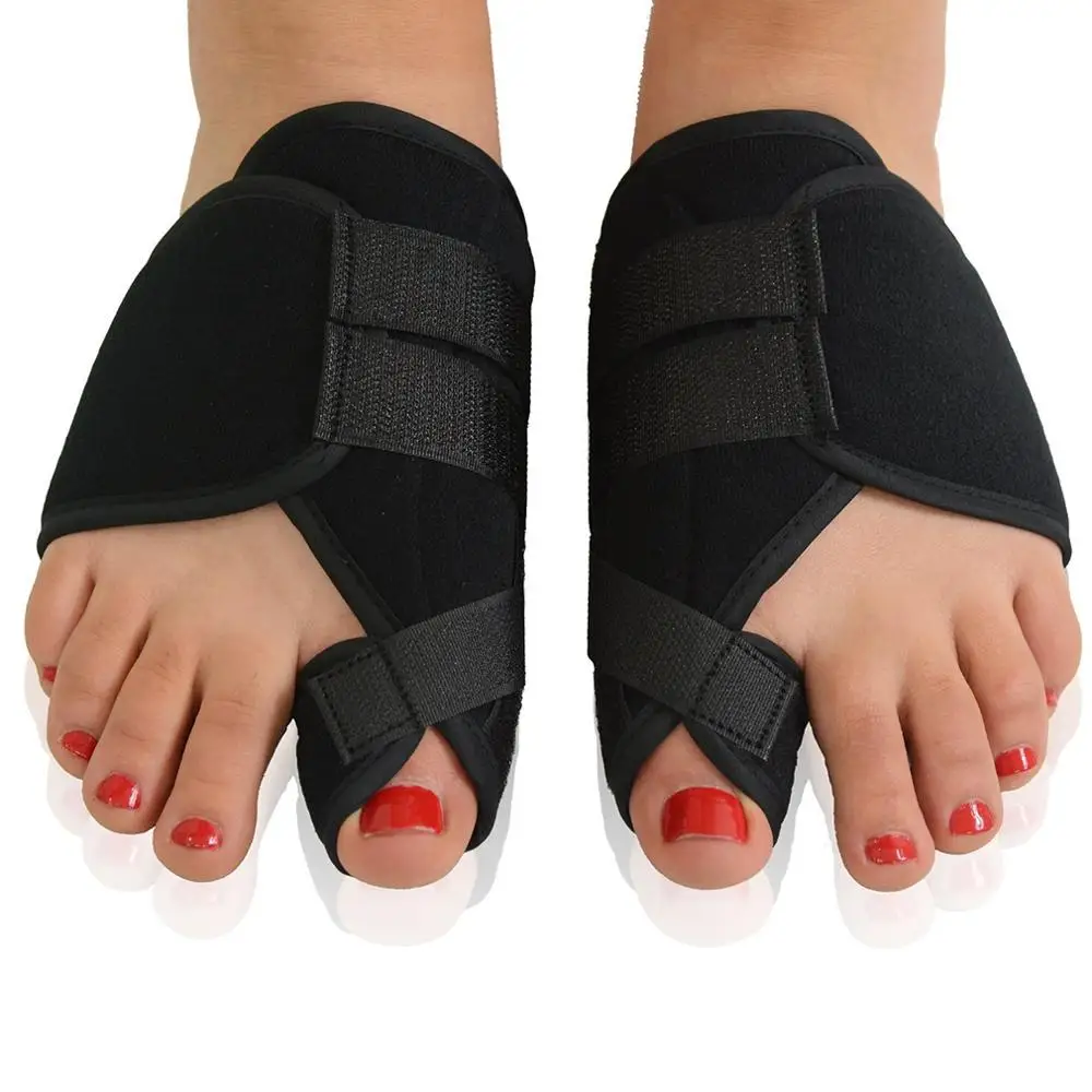 Toe Separator Thumb Valgus Bunion Corrector Orthotics Feet Bone Thumb Adjuster Pedicure Sock Straightener Feet Care Tool Toe Separator Thumb Valgus Bunion Corrector Orthotics Feet Bone Thumb Adjuster Pedicure Sock Straightener Feet Care Tool