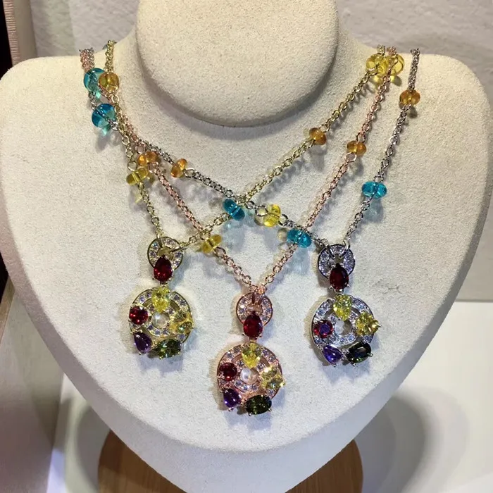 

Designer Fashion Copper Jewelry 3A Cubic Zirconia Party Necklace