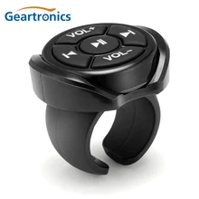 Sans fil Bluetooth média bouton télécommande voiture moto vélo volant MP3 musique jouer pour IOS Android téléphone tablette