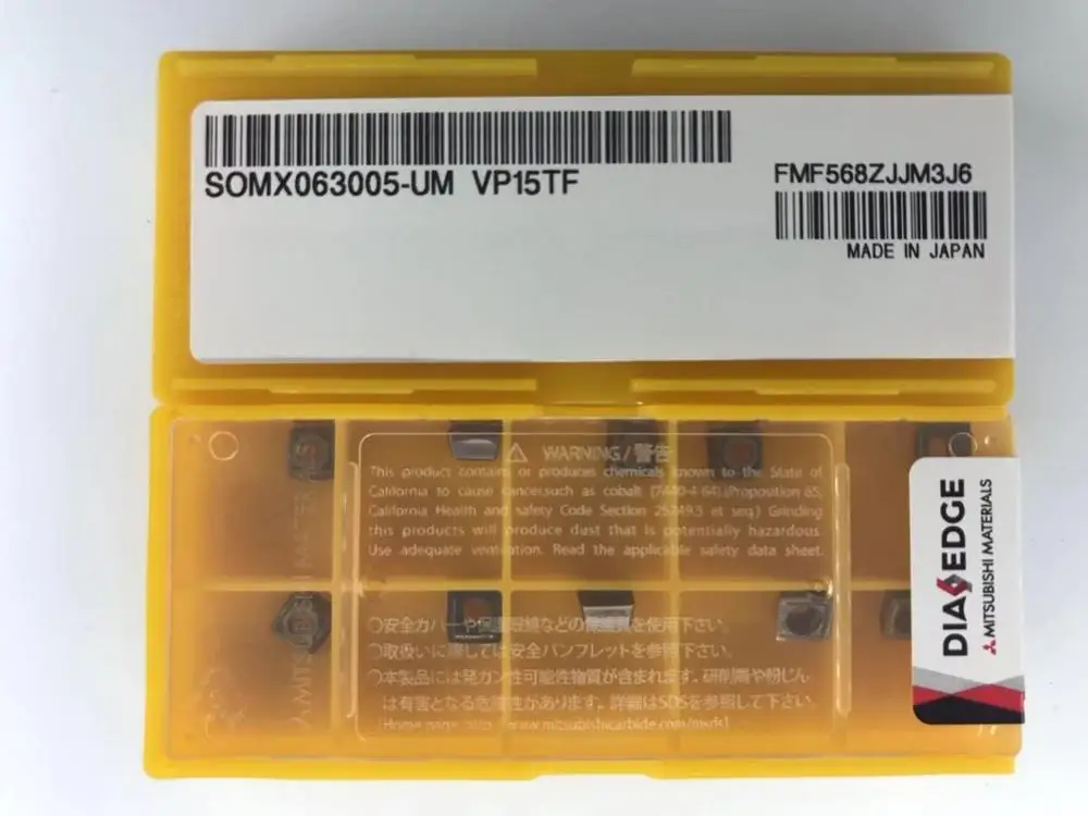 

SOMX063005-UM VP15TF 10 шт. оригинальная фрезерная вставка DIAEDGE MVX