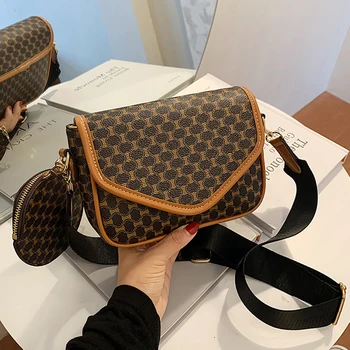 

Women Messenger Bags Fashion Cross Body Bags One-shoulder Portable Large Capacity Handbags Simple Small Square Bags Louis Brand