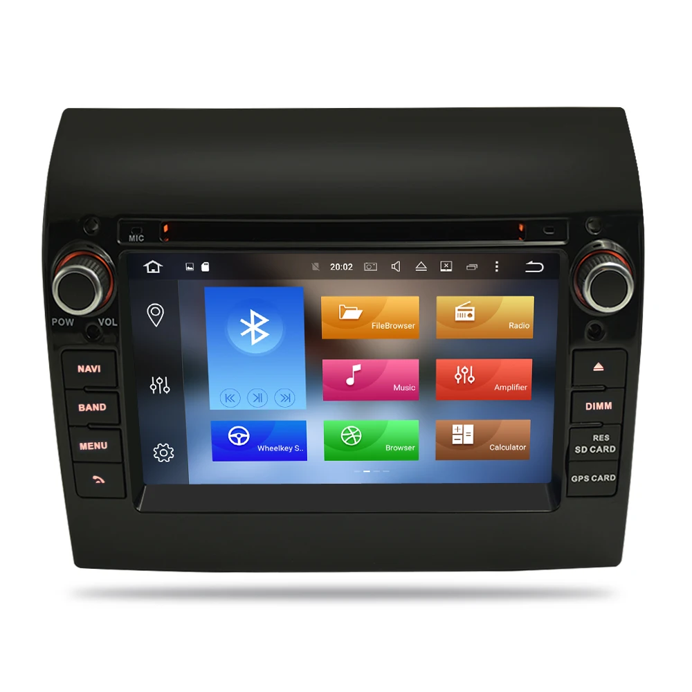 gps navigation for car Ram 4G  64g Android 9.0 10.0 Car Stereo For Fiat Ducato Jumper Boxer 2GB RAM DVD Headunit Bluetooth GPS Navigation TDA7851 car navigation system