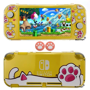 

Hot Anti-Slip Hard Protective Case For Nintendo Switch Lite Console Clear Shell Cover For NS Switch Lite Game Accessories