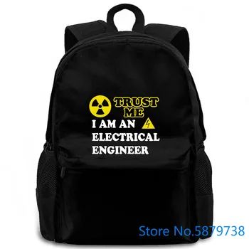 

Uomo Trust Me, I Am An Electrical Engineer, Idea Regalo Laurea 3D Hot Cheap Male women men backpack laptop travel school