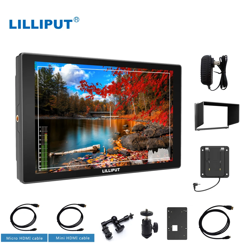 Lilliput A11 4k монитор камеры DSLR Full HD 1920x1200p 10," дюймовый полевой монитор 3G-SDI HDMI ips камера видео кинематографический монитор