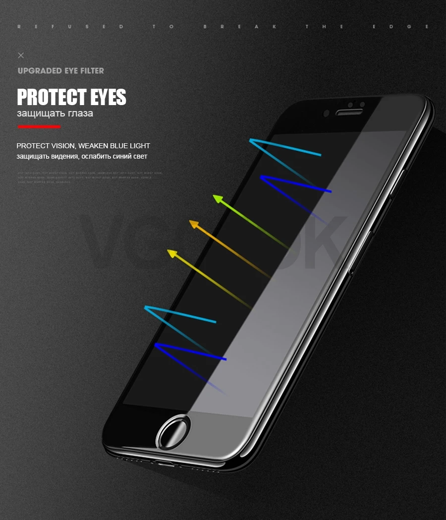 9D Full Cover Tempered Glass For iPhone 8 7 6 6S Plus 5 5S SE 2020 Screen Protector On iPhone 11 Pro XS Max X XR Protective Film phone screen cover