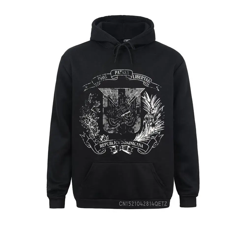 Dominican Republic escudo Coat of arms distressed vintage__B9350 Sweatshirts for Adult Hip hop Labor Day Hoodies Long Sleeve Fashion Hoods  Dominican Republic escudo Coat of arms distressed vintage__B9350black
