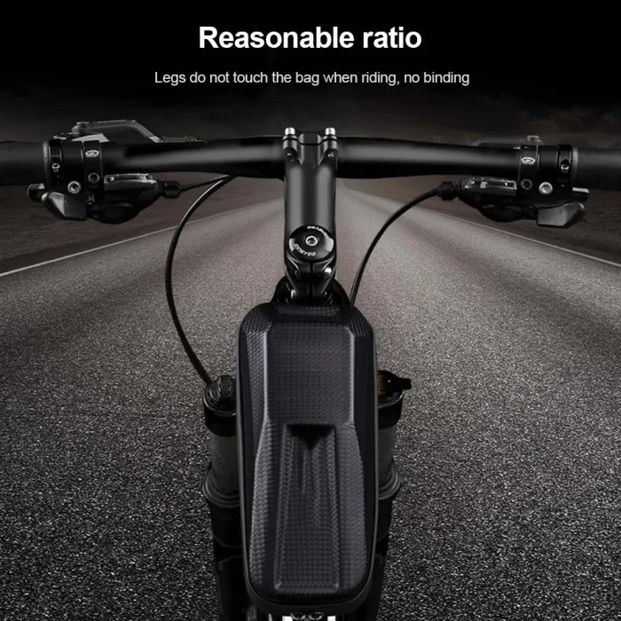 Discount Newly Bike Bag Front Beam Shockproof Waterproof EVA Wear-resistant Carbon Pattern Bicycle Bag FDX99 11 Discount Newly Bike Bag Front Beam Shockproof Waterproof EVA Wear-resistant Carbon Pattern Bicycle Bag FDX99 11