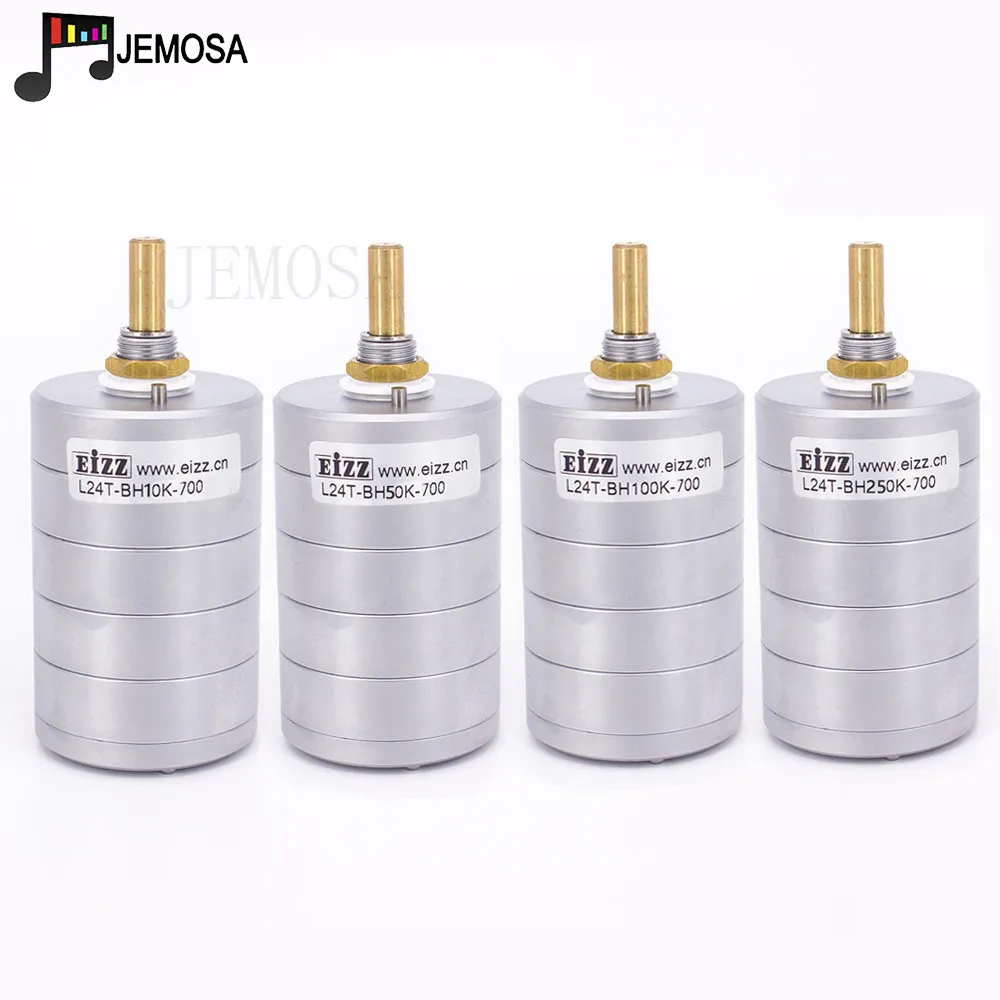 EIZZ4Channels50K100K150K250K24StepsVolumePotentiometerLOGSteppedAttenuatorBalance
