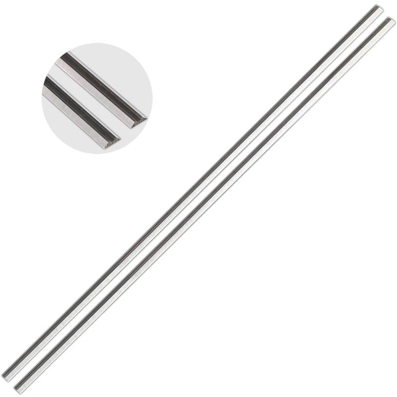 Planer Blades Knives 306x8x2mm HSS Replacement for Makita 2012 and 2012NB Thickness Planer Heat Treated Double edge 2Set = 4pcs planer blades