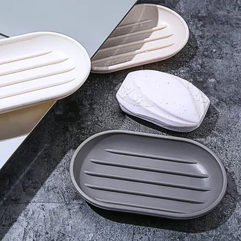 

Japanese-style Soap Box Shower Plate Hiking Bathroom Home Soap Organizer Case Container Travel Holder Dish Bathroom Products