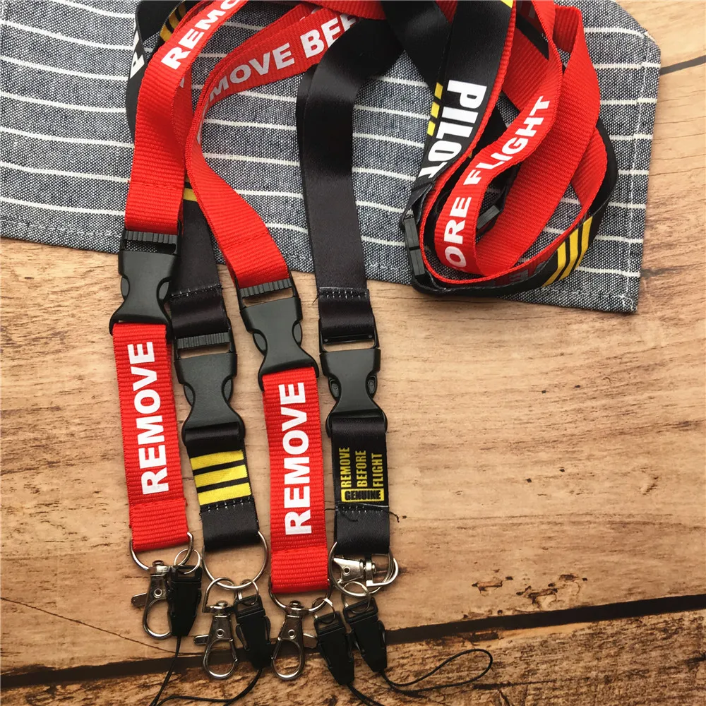 10pcs/lot Office Neck Lanyards Detachable Buckle Enhanced Model Hook