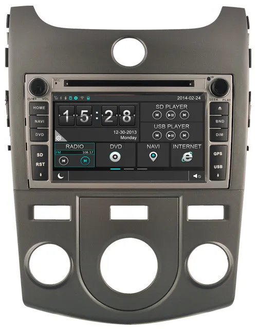 

WITSON CAR DVD MONITOR FOR KIA CERATO OBD DISPLAY BACK VIEW 1080P WIFI DSP 3G STEERING WHEEL CONTROL