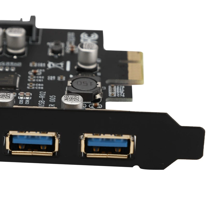 PCI-E к USB 3,0 19-Pin 5 портов PCI Express карта расширения адаптер SATA 15Pin разъем с драйверами CD для рабочего стола