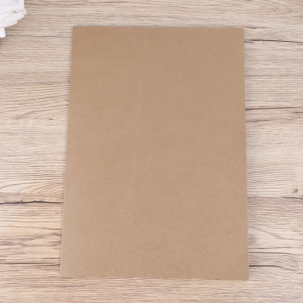 20pcs A4 Kraft Paper Presentation Folder Project File Document Folder