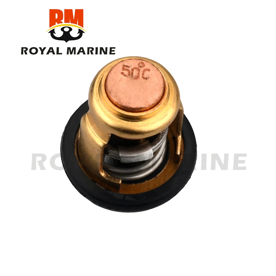 Termostato Per Fuoribordo Yamaha 2 Tempi 3-250HP: Ricambio In Rame, 2 Pezzi, Sostituisce 6E5-12411 - 2