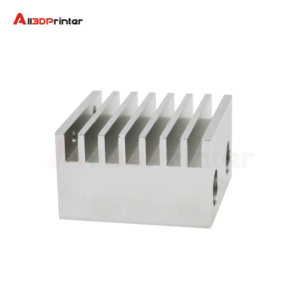 3D Printer V6 Dual Extruder Heat Sink Double head radiator Hot End Radiator aluminium alloy Long Distance for 1.75mm All-metal | Компьютеры