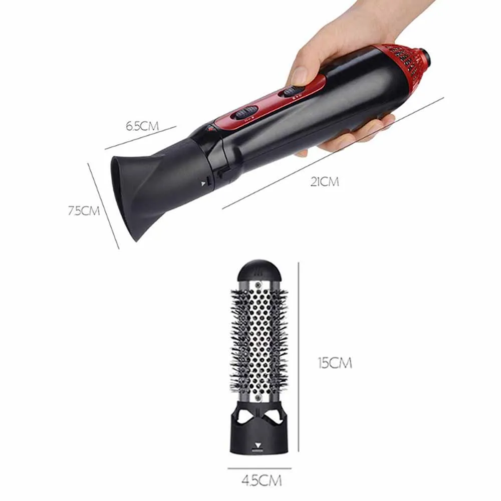 2 в 1 один шаг фен и Volumizer выпрямитель выпрямляющая щетка для волос сушилка расческа инструменты для стайлинга стайлер