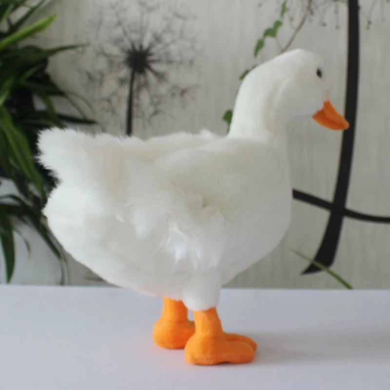 white duck plush