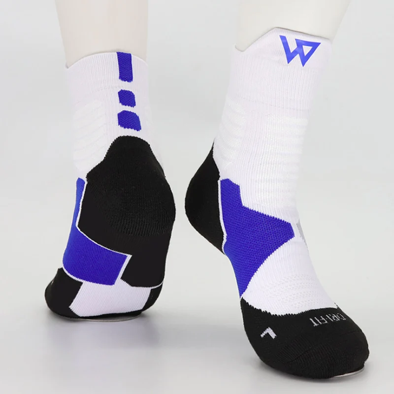 Баскетбольные носки Спортивная Корзина мяч Hyper Elite чулок до колена мужские