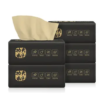 

Hot Plant Protection Soft Pack Wipe Paper 5 Packaging 110 Pump Bamboo Pulp Facial Tissue