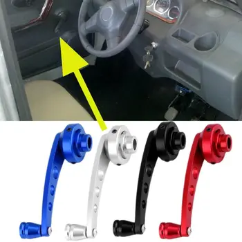 

2 Pcs Universal Aluminum Back Replacement Vehicle Auto SUV Truck Car Window Crank Handles Winder Riser Kit