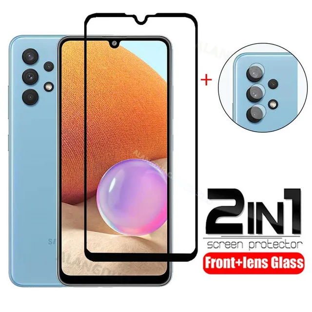A32 Tempered glass for samsung Galaxy A32 5G camera lens screen protector for samsung A32 A52 A72 a 32 a 52 72 glass Film 1