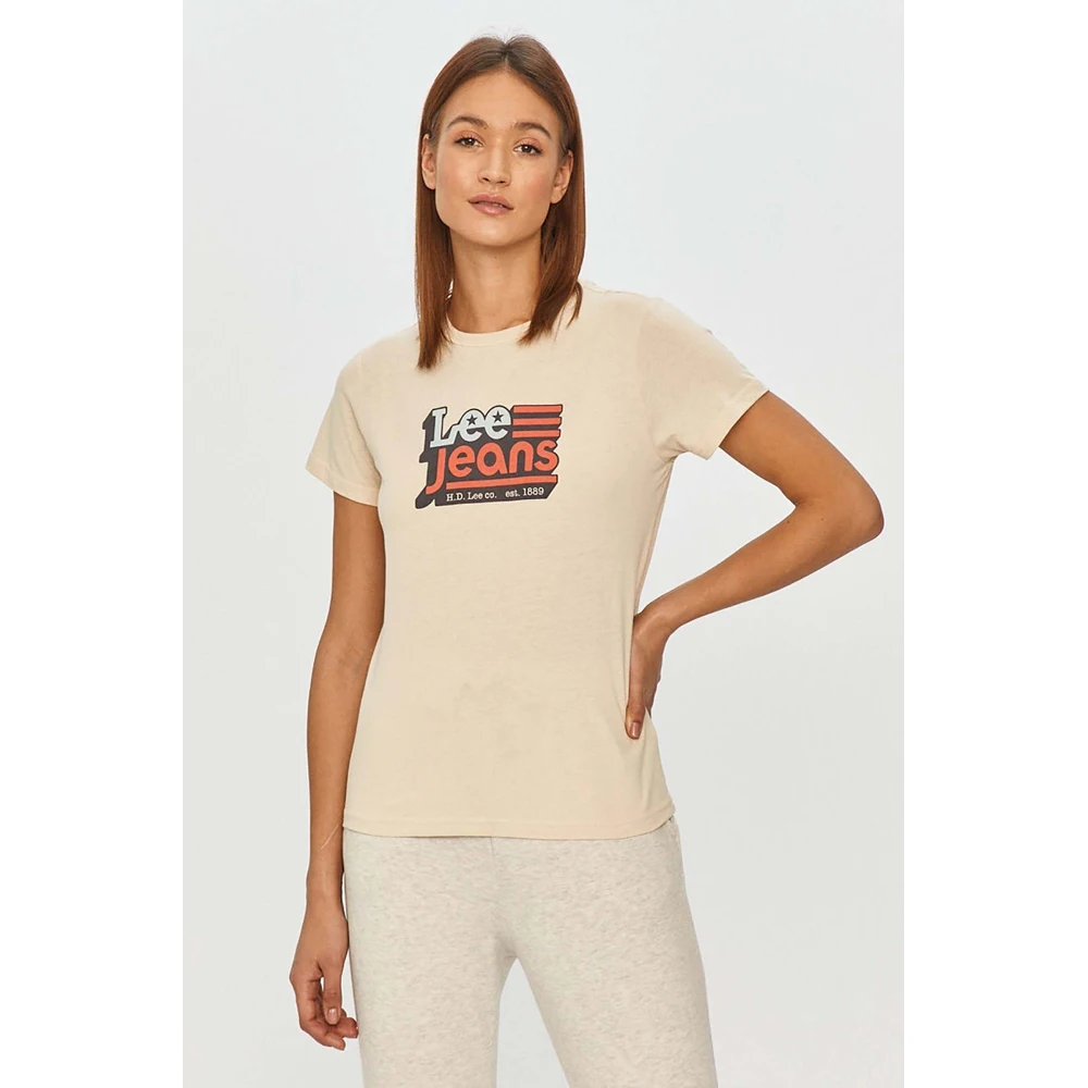 Футболка Lee CREW NECK TEE BLEACHED 