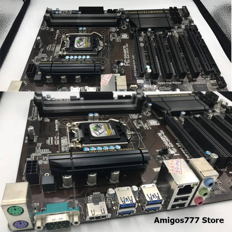 LGA 1150 Материнская плата Gigabyte GA-Z87P-D3 Z87 материнская плата LGA 1150 DDR3 32GB Core i7 i5 i3 DDR3 32G SATA3 USB3.0 HDMI блок питания ATX