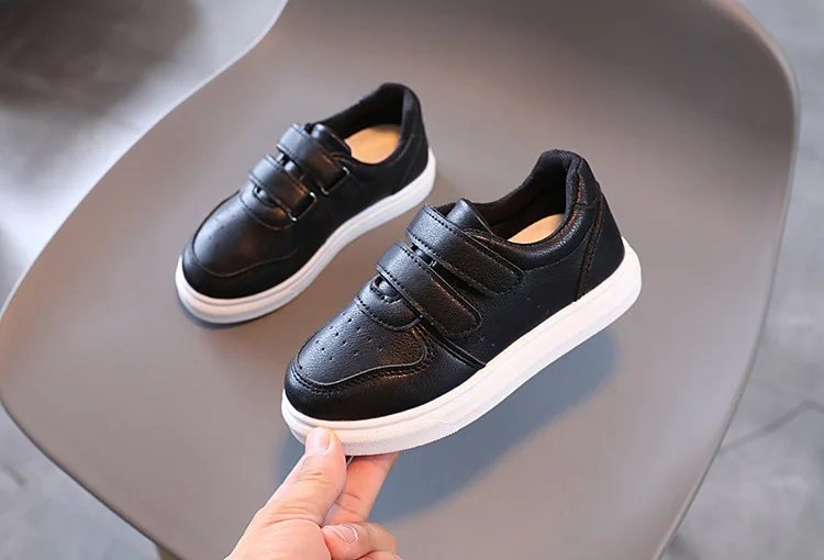 extra wide children's shoes Unisex Kids Sport Shoes Students Casual Shoes Boys And Girls Solid Color Boys Sneakers For Spirng Autumn White Black Pink children's shoes for sale