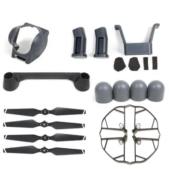 

6in1 for DJI Mavic Pro 8330F Carbon Fiber Propeller Landing Gear Prop Guard Lens Hood Remote Control Joystick Motor Cap