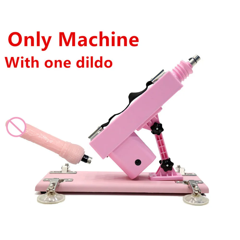 Automatic Retractable Sex Machine With Dildo Penis Anal Plug Female Vibrator Erotic Sexy Toys for Couples Men Women Adult Games
