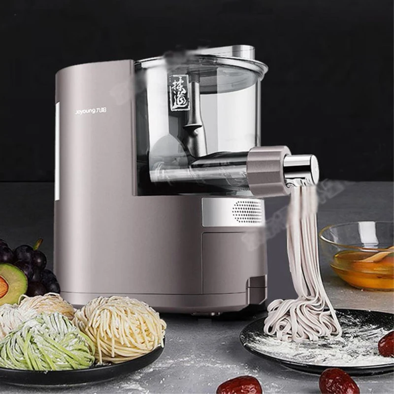 pasta roller fresh noodle machine Spaghetti Dough kneader making pasta maker automatic add water Belt weighing and dumpling mold
