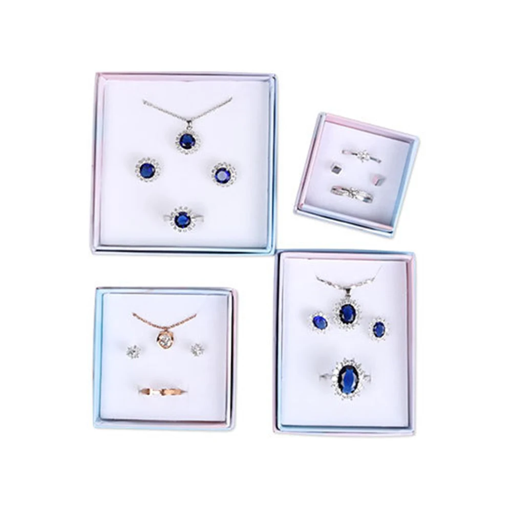 PaperBox for Packaging  Jewelry Cookies Cake Soap Handmde Kraft Cardboard Wedding Gift Ring Earring  Case Christmas Surprise