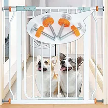 Lot de 4 vis/boulons de porte de sécurité pour bébé, accessoires de rechange avec écrou de verrouillage, haute qualité