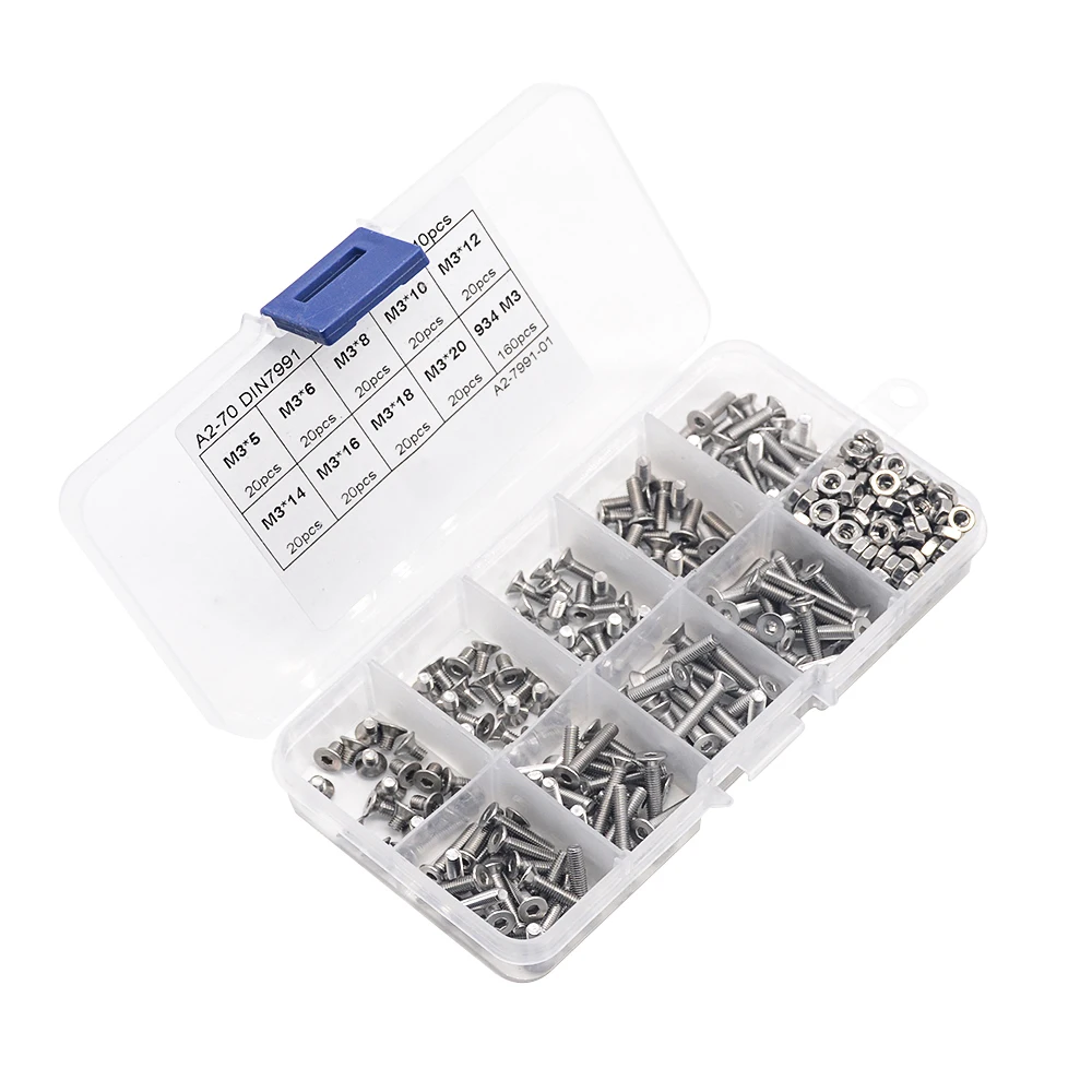340pcs DIN7991 KIT-4