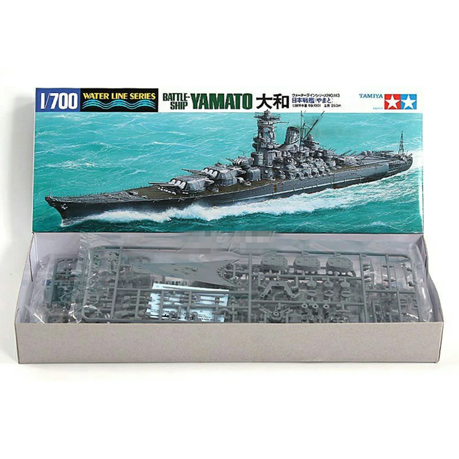 Tamiya 31113 военная модель корабля строительные наборы 1: 700 Масштаб воды линия серии боевой корабль YAMATO сборочные игрушки для детей и взрослых
