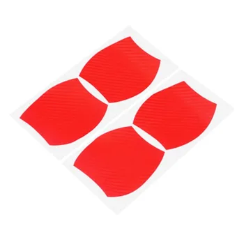 

4Pcs car door handles grab car stickers protective film carbon fiber handle wrist stickers new hot car stickers