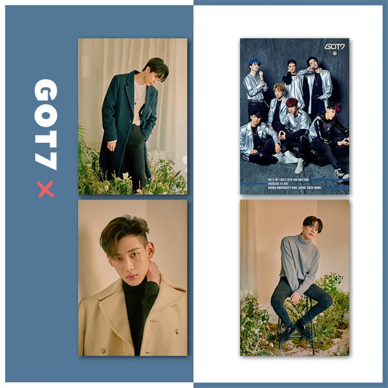 4 шт. SUPERM STRAYKIDS GOT7 TFBOYS двойная картинка высокой четкости наклейка украшение бумаги