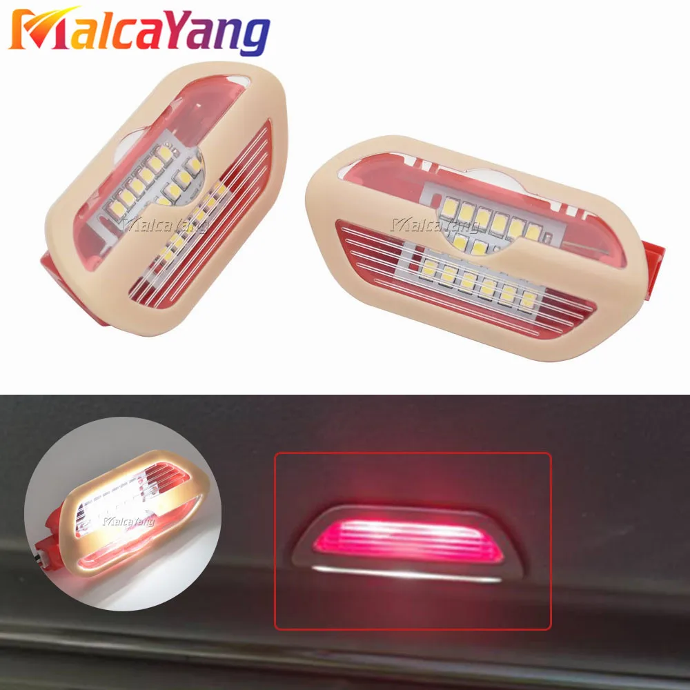 

LED Door Courtesy Lights Warning Lamps Welcome Light For Mercedes-Benz S-Class S300 S320 S350 S400 S450 S500 S560 S600 2014-2019