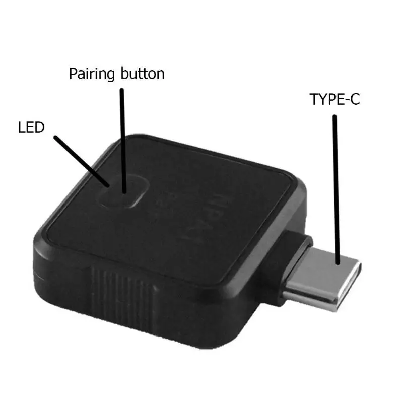 Беспроводной Bluetooth адаптер usb type C наушники мини передатчик для NS переключатель протокол транспорта A2DP вокальный трек стерео